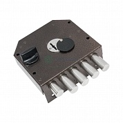 Картинка Гардиан 20.05 замок накладной сувальдный с задвижкой без отв.планки, правый